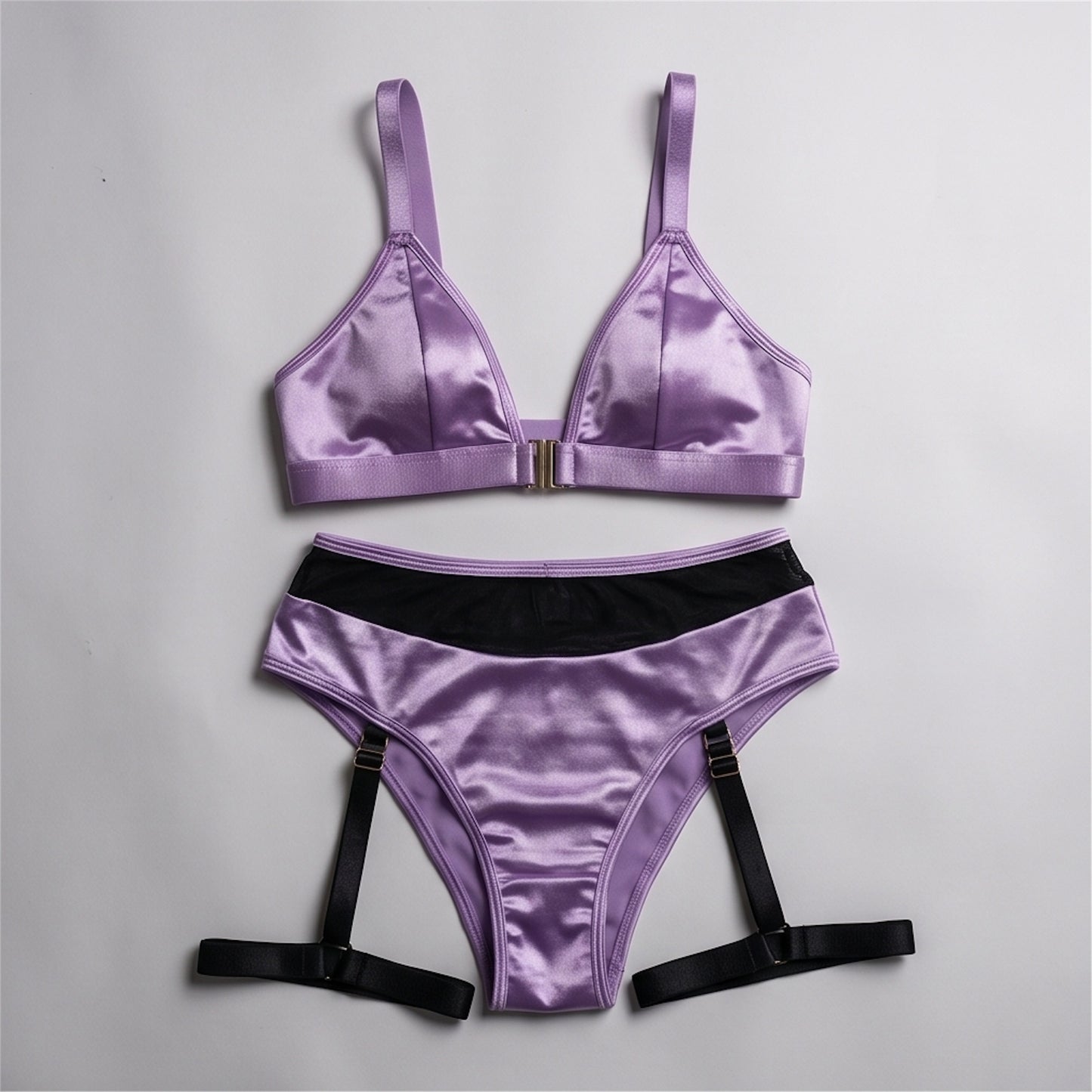 Loreley Léa Shiny Lilac Top