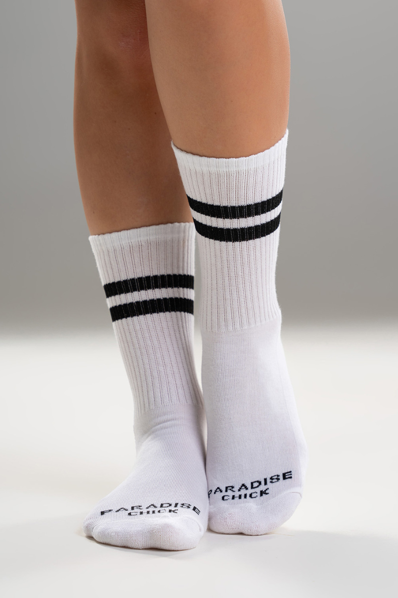PARADISE CHICK SUPREME POLE DANCE SOCKEN - WEISS