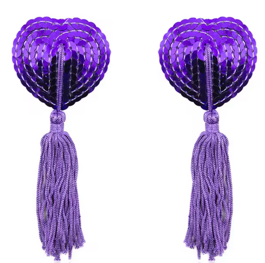 Loreley - Nipples coeur à sequins