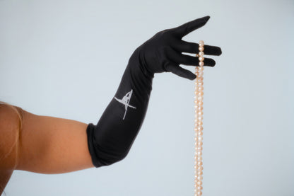 LORELEY - Gants rubber black poledancer