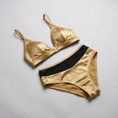 Loreley Léa Shiny Golden top