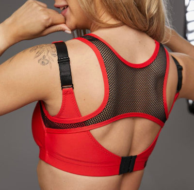 POLERINA V2 - Top Red & Black