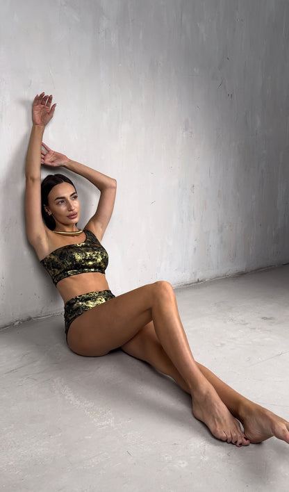 Polerina - Top Devi Black/Velvet