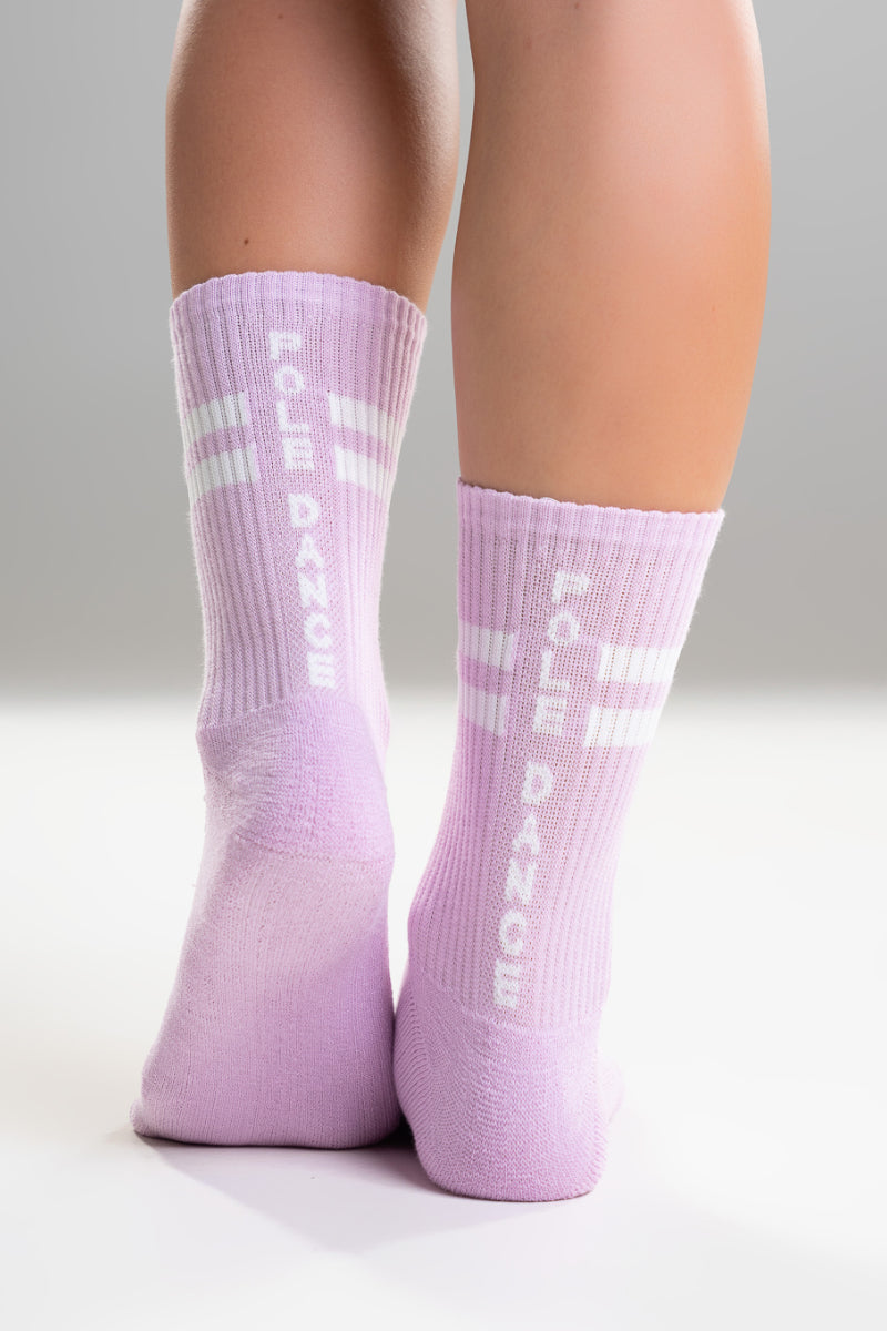 PARADISE CHICK SUPREME POLE DANCE SOCKS - LILAC