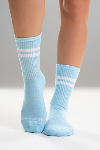 PARADISE CHICK SUPREME POLE DANCE SOCKS - CIEL