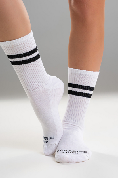 PARADISE CHICK SUPREME POLE DANCE SOCKEN - WEISS
